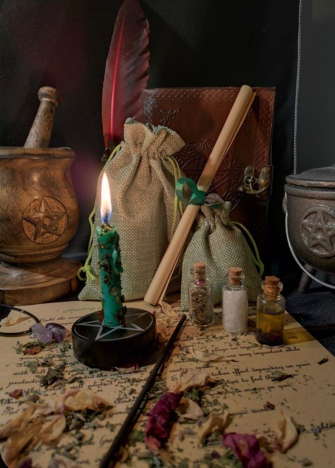 Divine Abundance Spell