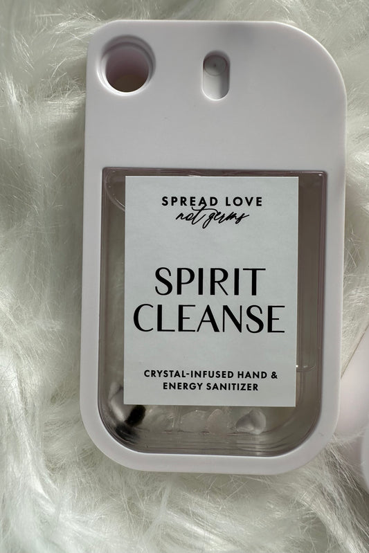 Spirit Cleanse - Crystal Infused Hand & Energy Sanitizer